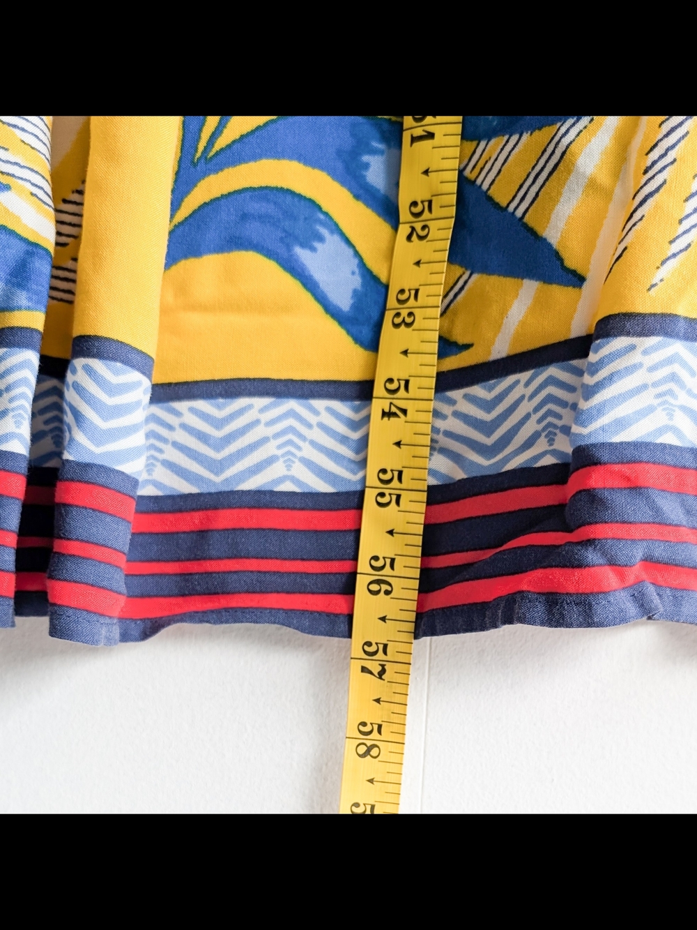 Flying Tomato Yellow And Red Tropical Resortwear Beach Kimono Maxi Dress Large - Picture 6 of 6